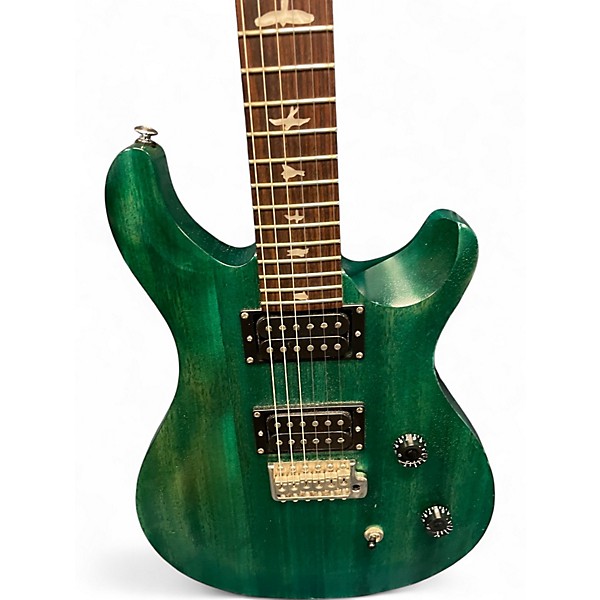 Used PRS CE24 Turquoise Solid Body Electric Guitar