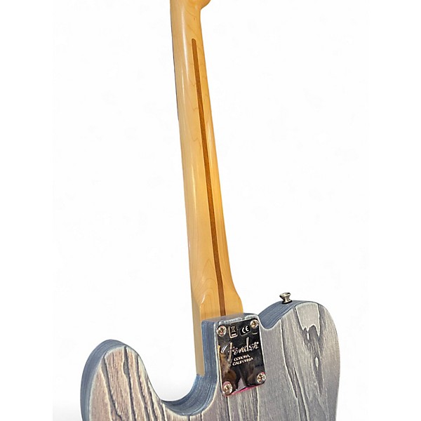 Used Fender American Performer Sandblasted Telecaster Denim Blue Solid Body Electric Guitar