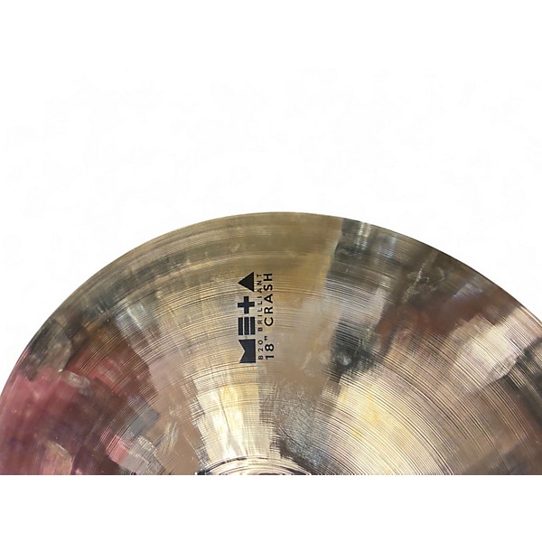 Used Turkish 18in Meta B20 Brilliant Cymbal