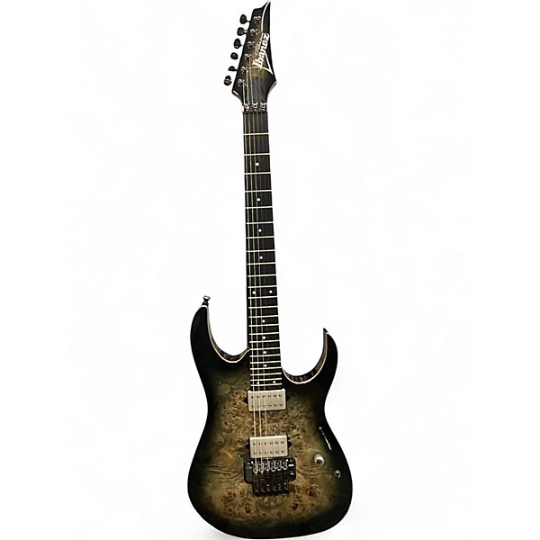 Used Ibanez RG1120PBZ Trans Charcoal Burst Solid Body Electric Guitar