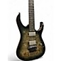 Used Ibanez RG1120PBZ Trans Charcoal Burst Solid Body Electric Guitar
