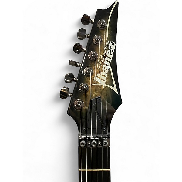 Used Ibanez RG1120PBZ Trans Charcoal Burst Solid Body Electric Guitar