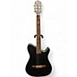 Used Ibanez TOD10N Tim Henson Nylon Trans Black Classical Acoustic Electric Guitar thumbnail