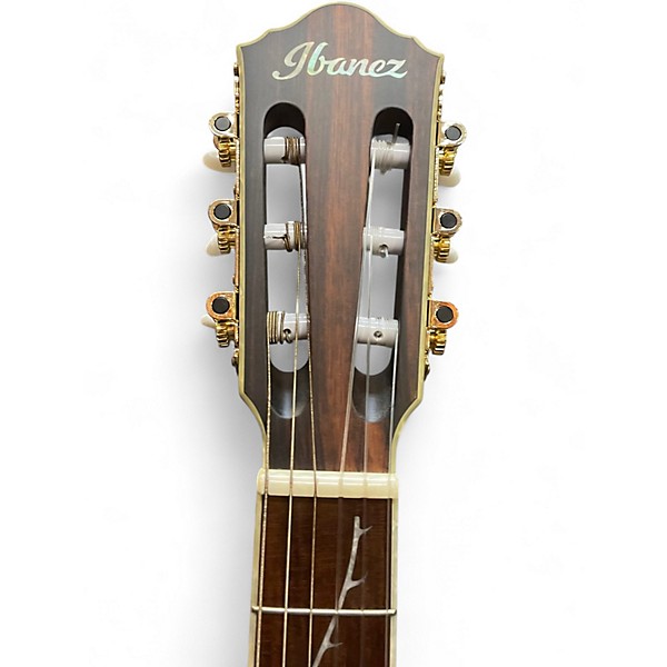 Used Ibanez TOD10N Tim Henson Nylon Trans Black Classical Acoustic Electric Guitar