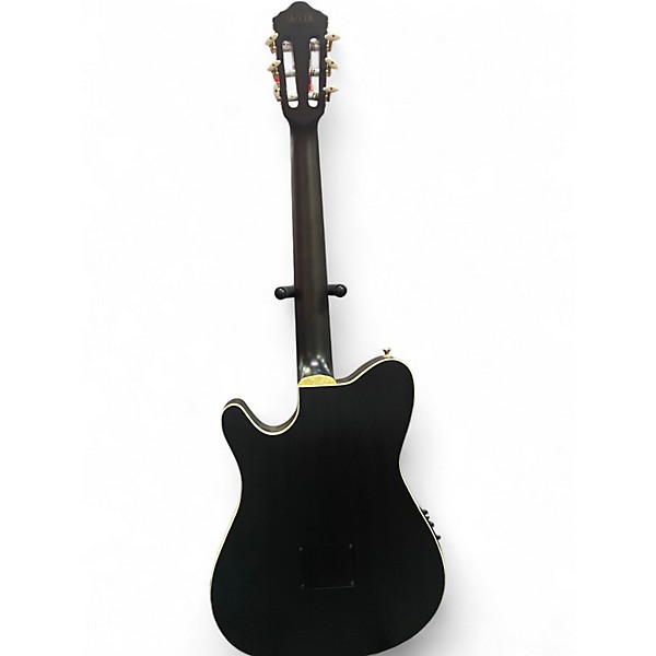 Used Ibanez TOD10N Tim Henson Nylon Trans Black Classical Acoustic Electric Guitar