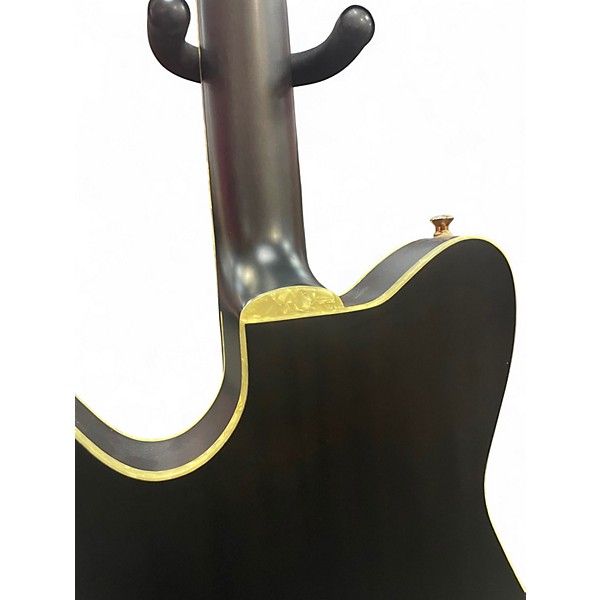 Used Ibanez TOD10N Tim Henson Nylon Trans Black Classical Acoustic Electric Guitar
