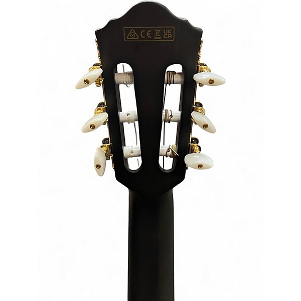Used Ibanez TOD10N Tim Henson Nylon Trans Black Classical Acoustic Electric Guitar