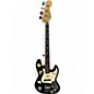 Used 2002 Fender Jazz Bass Black Electric Bass Guitar thumbnail