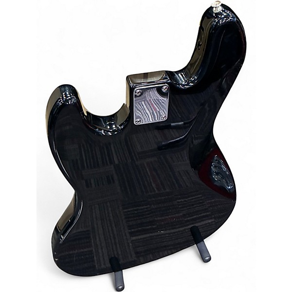Used 2002 Fender Jazz Bass Black Electric Bass Guitar