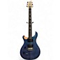 Used PRS Se Custom 24-08 Left-Handed Faded Blue Solid Body Electric Guitar thumbnail
