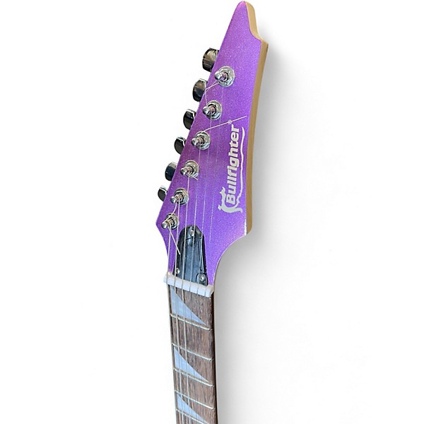 Used Bullfighter Custom Purple Solid Body Electric Guitar