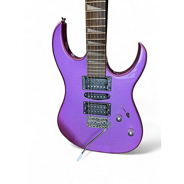 Used Bullfighter Custom Purple Solid Body Electric Guitar