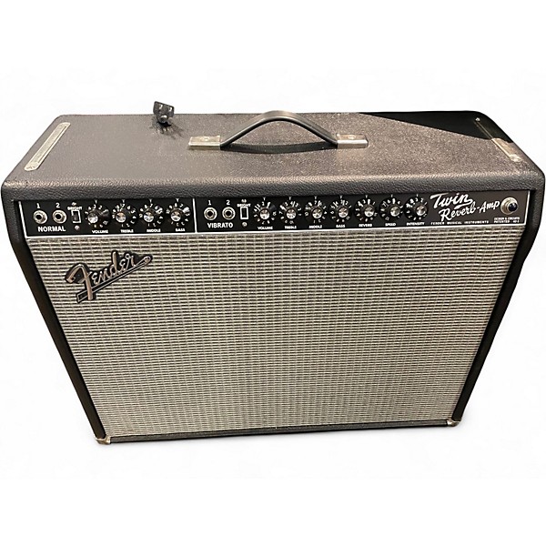 Used Fender 1965 Reissue Twin Reverb 85W 2x12 Tube Guitar Combo Amp