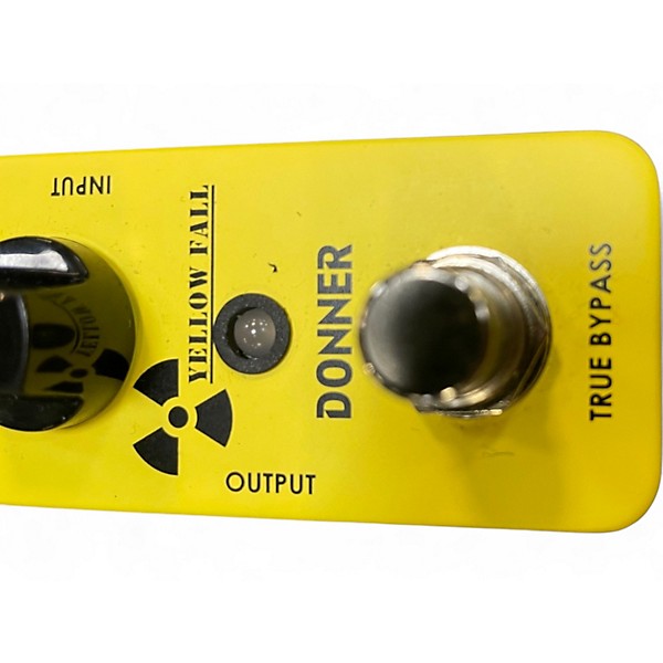 Used Donner Yellow Fall Effect Pedal