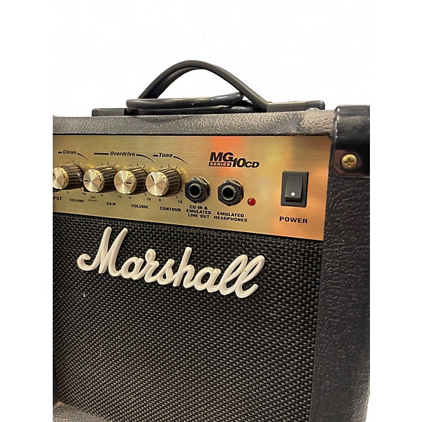 Used Marshall MG10CD 1X6.5 10W Guitar Combo Amp