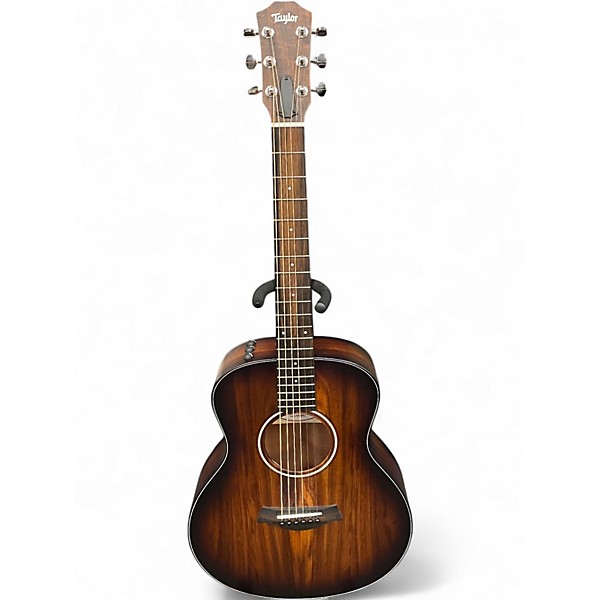 Used Taylor GS MINI E KOA PLUS Natural Acoustic Electric Guitar