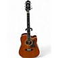 Used Epiphone Masterbuilt DR-500MCE Natural Acoustic Electric Guitar thumbnail