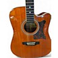 Used Epiphone Masterbuilt DR-500MCE Natural Acoustic Electric Guitar