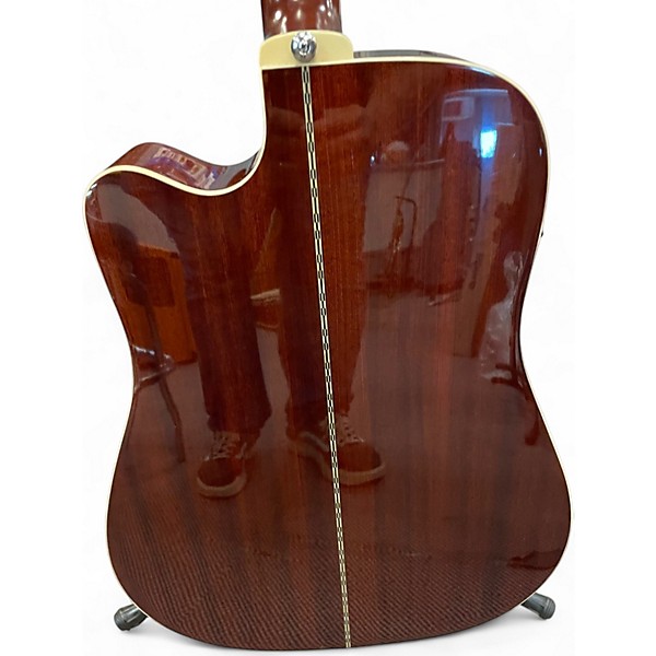 Used Epiphone Masterbuilt DR-500MCE Natural Acoustic Electric Guitar