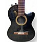 Used Guild MKS 10CE Black Classical Acoustic Electric Guitar