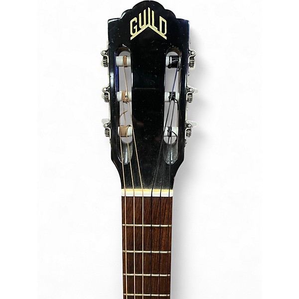Used Guild MKS 10CE Black Classical Acoustic Electric Guitar