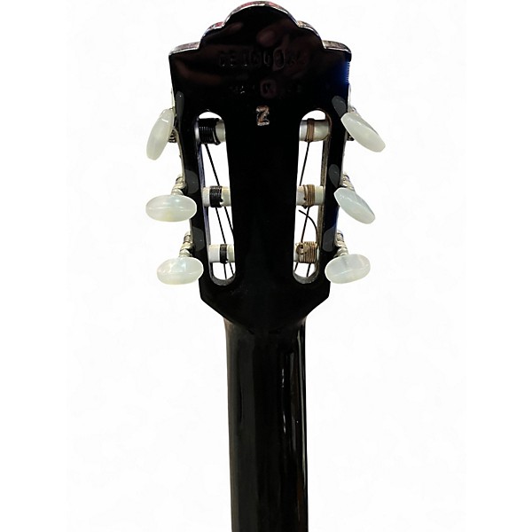 Used Guild MKS 10CE Black Classical Acoustic Electric Guitar