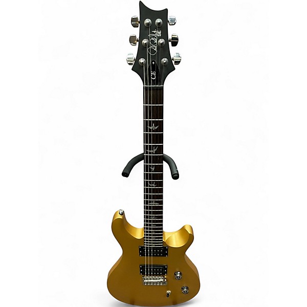 Used PRS SE CE24 Standard Satin Metallic Gold Solid Body Electric Guitar