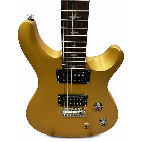 Used PRS SE CE24 Standard Satin Metallic Gold Solid Body Electric Guitar