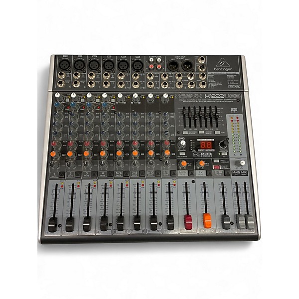 Used Behringer Xenyx X1222USB Unpowered Mixer