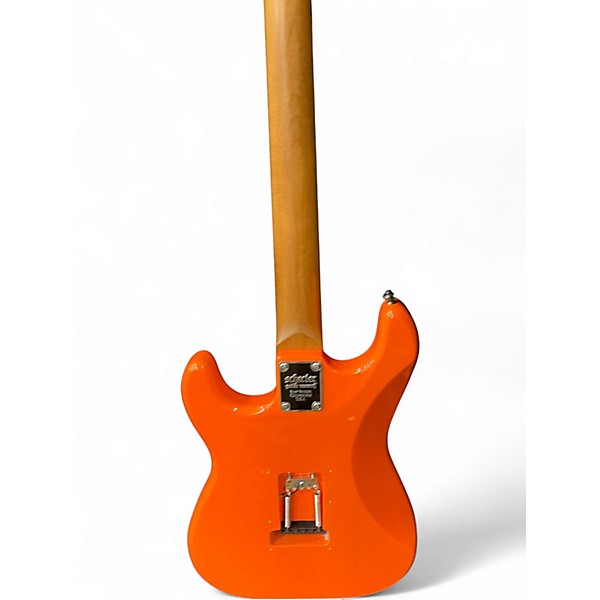 Used Schecter Guitar Research Nick Johnston Traditional SSS MODED Atomic Orange Solid Body Electric Guitar