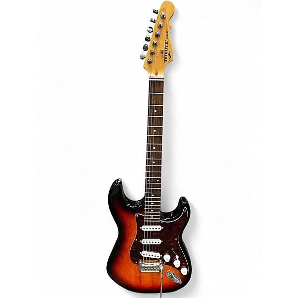 Used G&L Tribute Legacy 3 Tone Sunburst Solid Body Electric Guitar