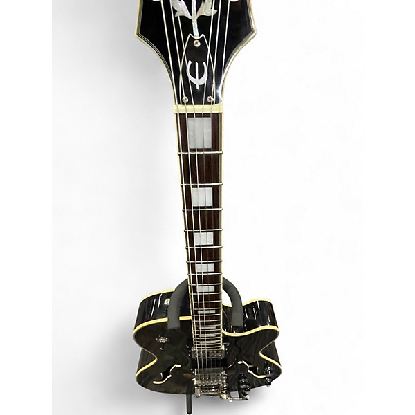 Used Epiphone Swingster TRANSPARENT BLACK Hollow Body Electric Guitar