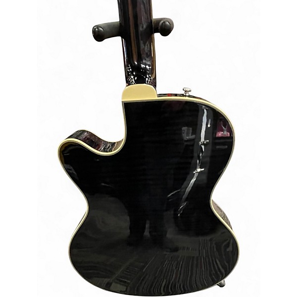 Used Epiphone Swingster TRANSPARENT BLACK Hollow Body Electric Guitar
