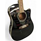 Used Ibanez V70CE Black Acoustic Electric Guitar