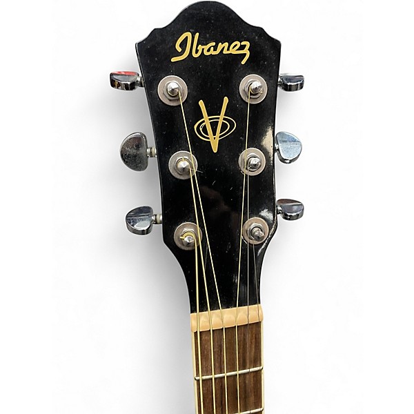 Used Ibanez V70CE Black Acoustic Electric Guitar