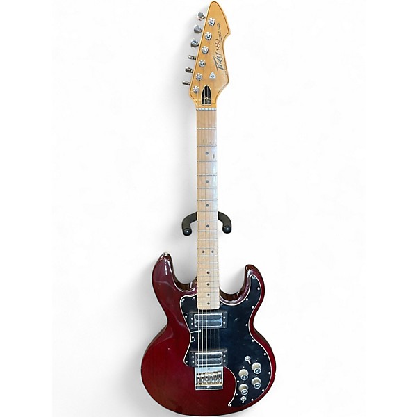 Used Peavey T-60 WINE RED Solid Body Electric Guitar
