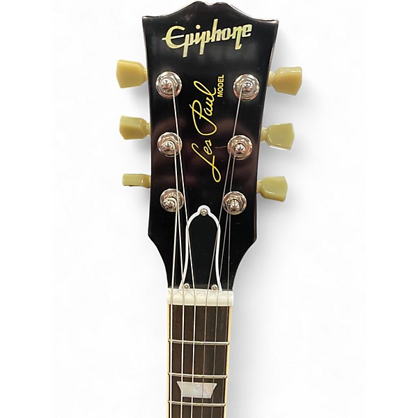 Used Epiphone 60S INSPIRED BY GIBSON LES PAUL CUSTOM WASHED BOURBON BURST Solid Body Electric Guitar