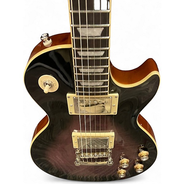 Used Epiphone Les Paul Standard Trans Purple Solid Body Electric Guitar