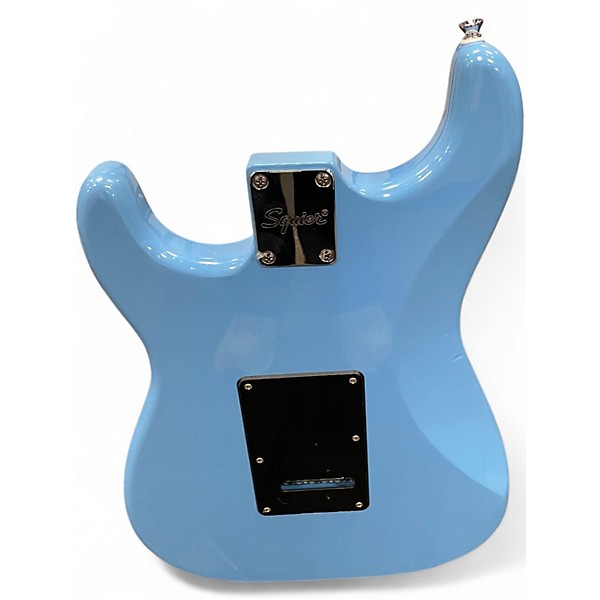 Used Squier Stratocaster BLUE Solid Body Electric Guitar