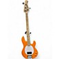 Used Sterling by Music Man Ray4 Orange Electric Bass Guitar thumbnail