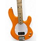 Used Sterling by Music Man Ray4 Orange Electric Bass Guitar