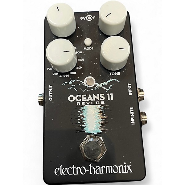 Used Electro-Harmonix Oceans 11 Reverb Effect Pedal