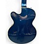 Used Epiphone Uptown Kat ES Collection Metallic Blue Hollow Body Electric Guitar