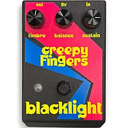 Used Creepy Fingers Effects Blacklight Effect Pedal