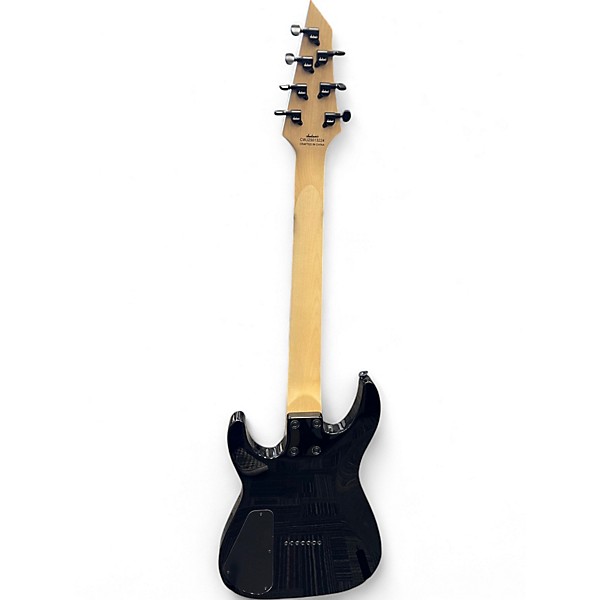 Used Jackson JS22-7 Dinky 7 String Black Solid Body Electric Guitar