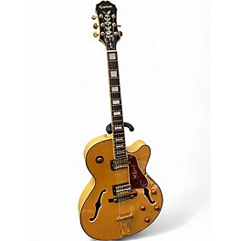 Used Epiphone Joe Pass Natural Hollow Body Electric Guitar