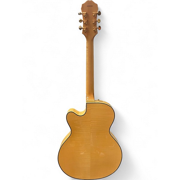 Used Epiphone Joe Pass Natural Hollow Body Electric Guitar
