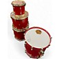 Used SJC Drums 5 Piece 5 PIECE CUSTOM KIT Red Drum Kit thumbnail