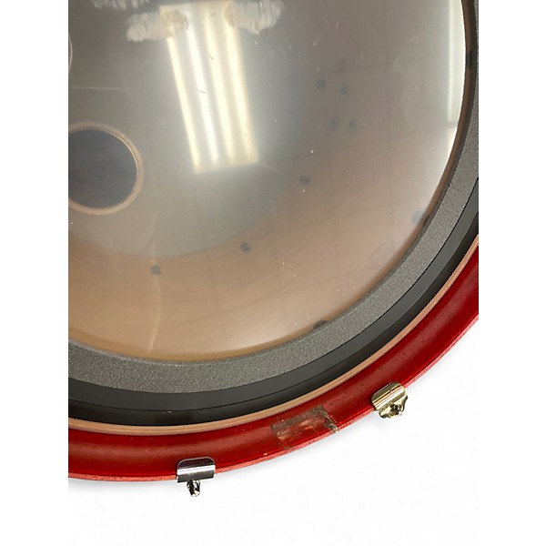 Used SJC Drums 5 Piece 5 PIECE CUSTOM KIT Red Drum Kit