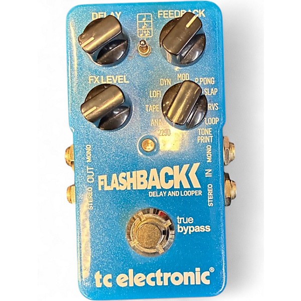 Used TC Electronic Flashback Delay And Looper Effect Pedal